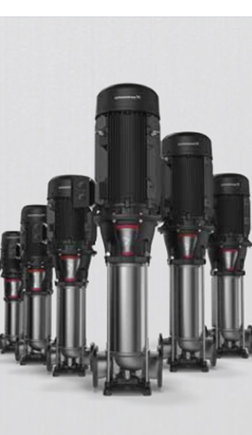 Bombas verticales en línea Grundfos