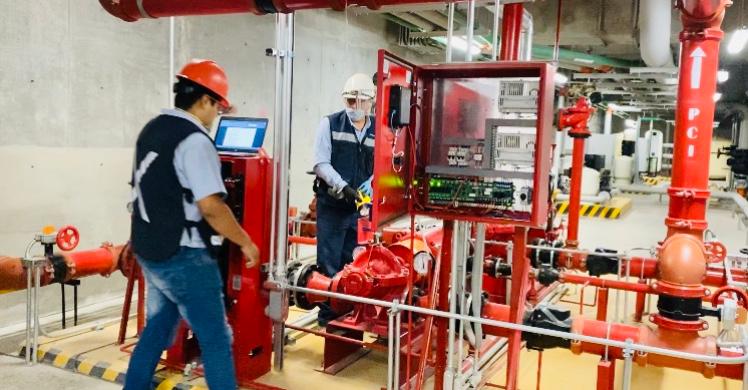 Instalacion de Sistema contra incendio