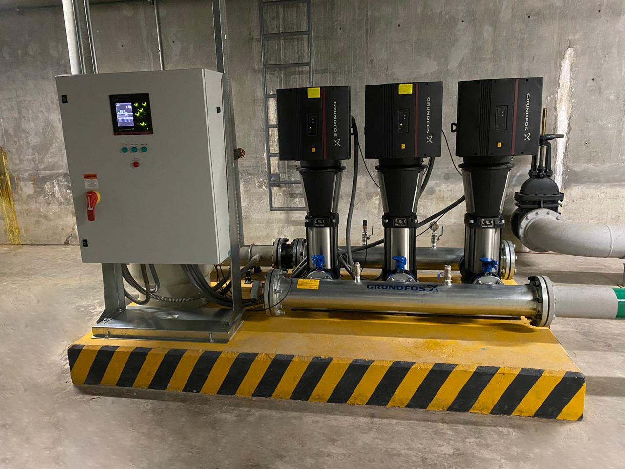 Instalacion BoosterpaQ Grundfos